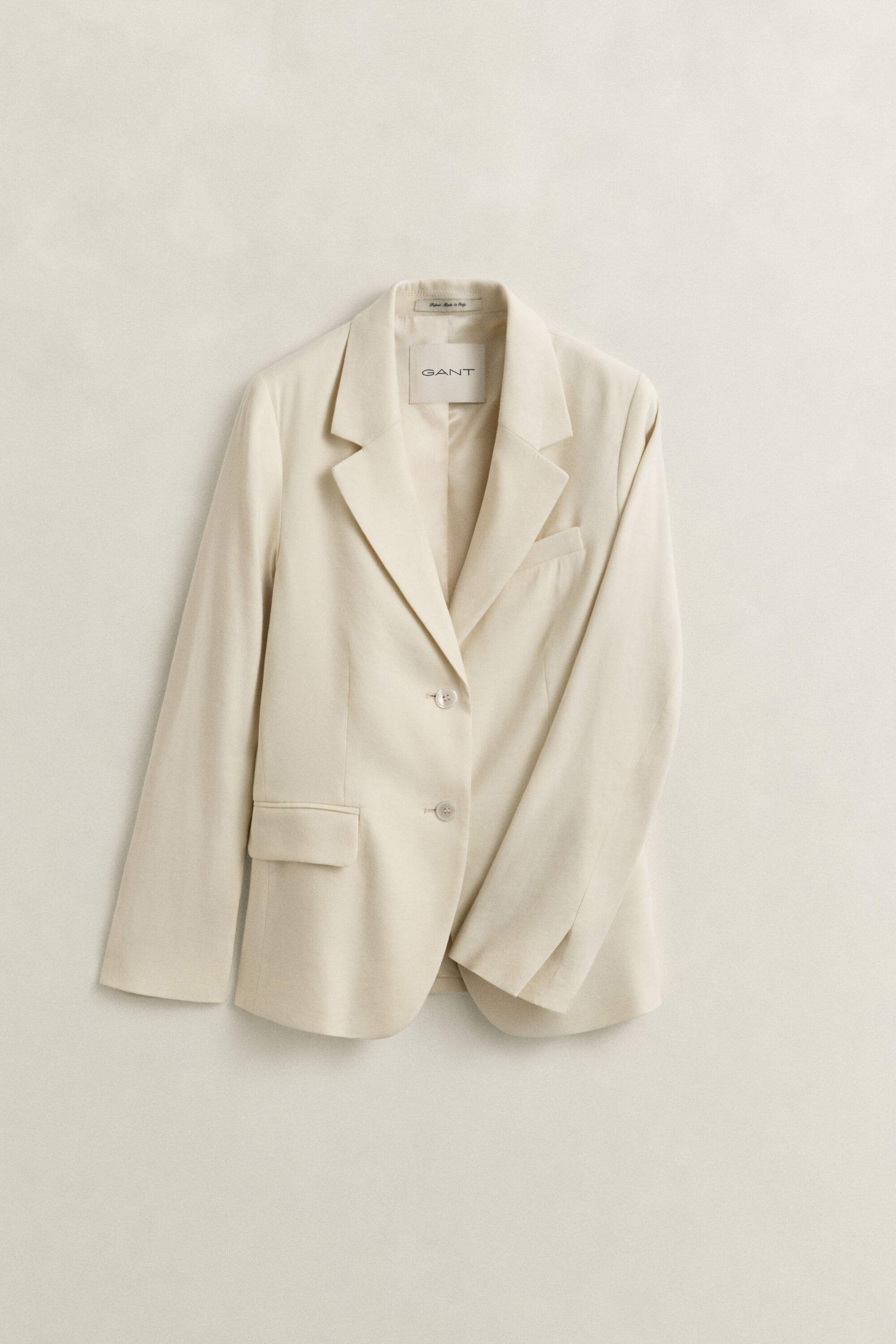 Blazer in lino elasticizzato