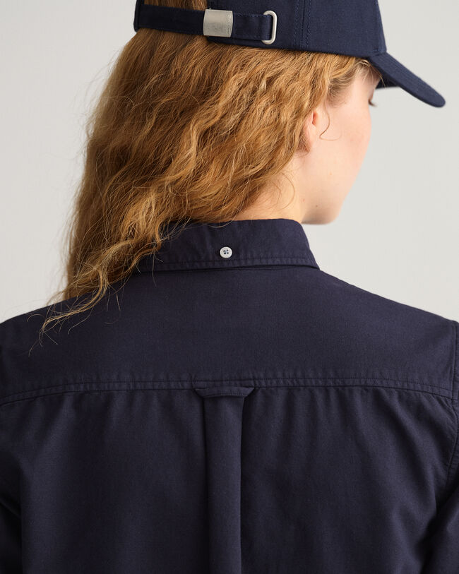 Camicia Oxford tinta in capo regular fit