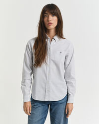 Camicia Oxford classica a righe regular fit