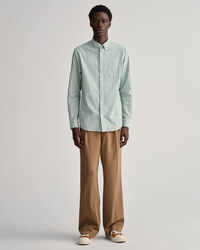 Camicia in Oxford leggero a righe regular fit