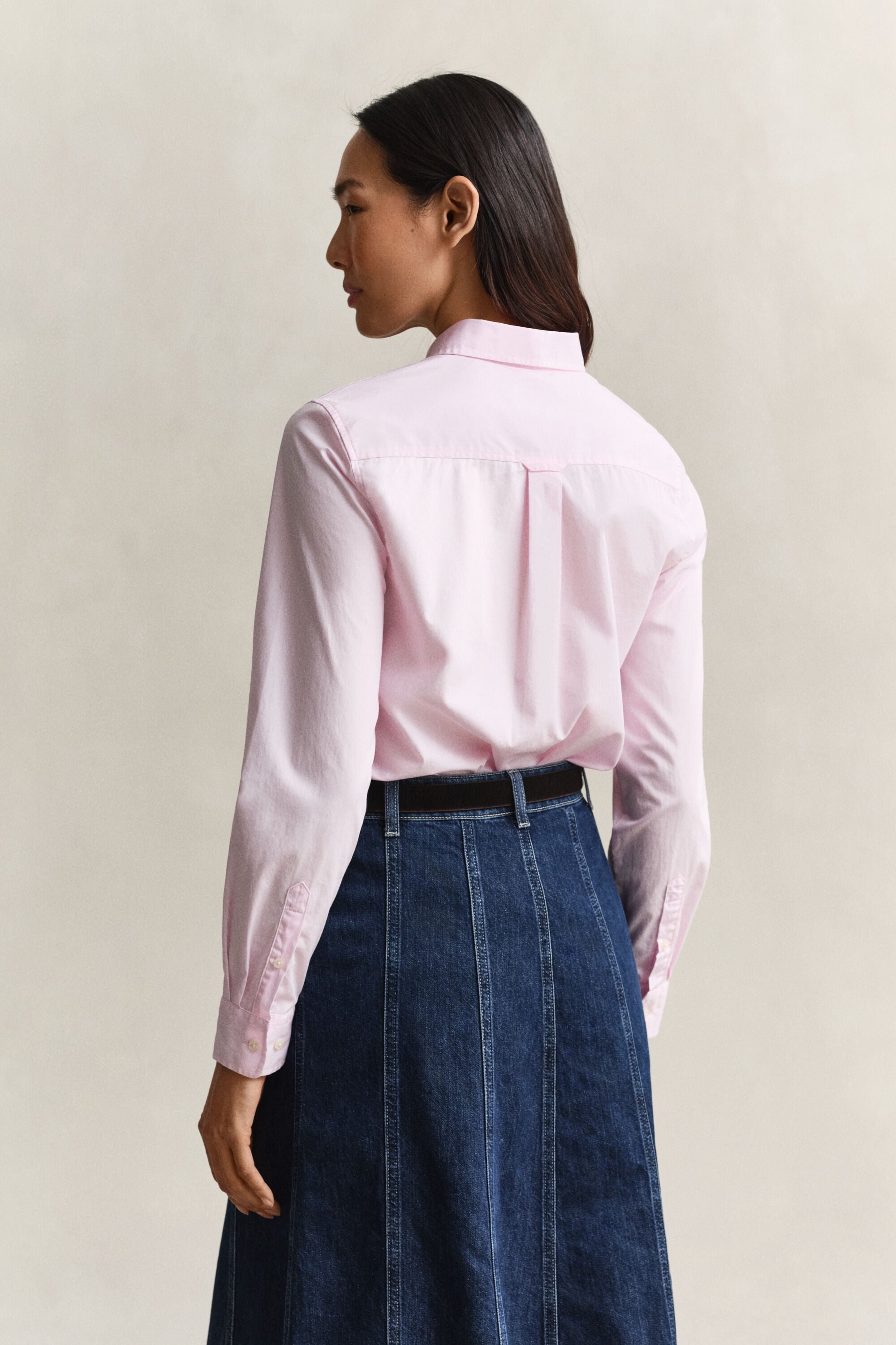 Camicia classica in popeline regular fit