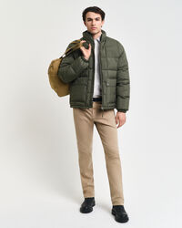 Pantaloni chino strutturati a ratiera slim fit