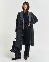 Maglia a trecce in cotone elasticizzato