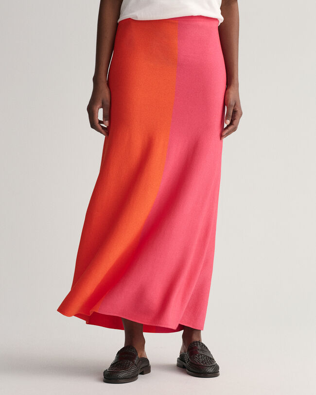 Gonna a blocchi di colore