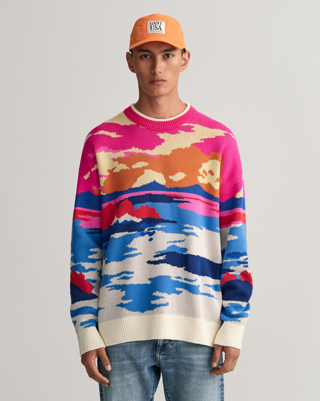 Cappellino High Camp GANT USA tono su tono