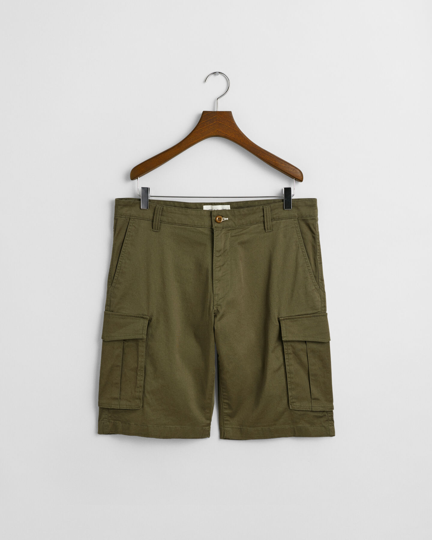 Pantaloncini cargo in twill relaxed fit