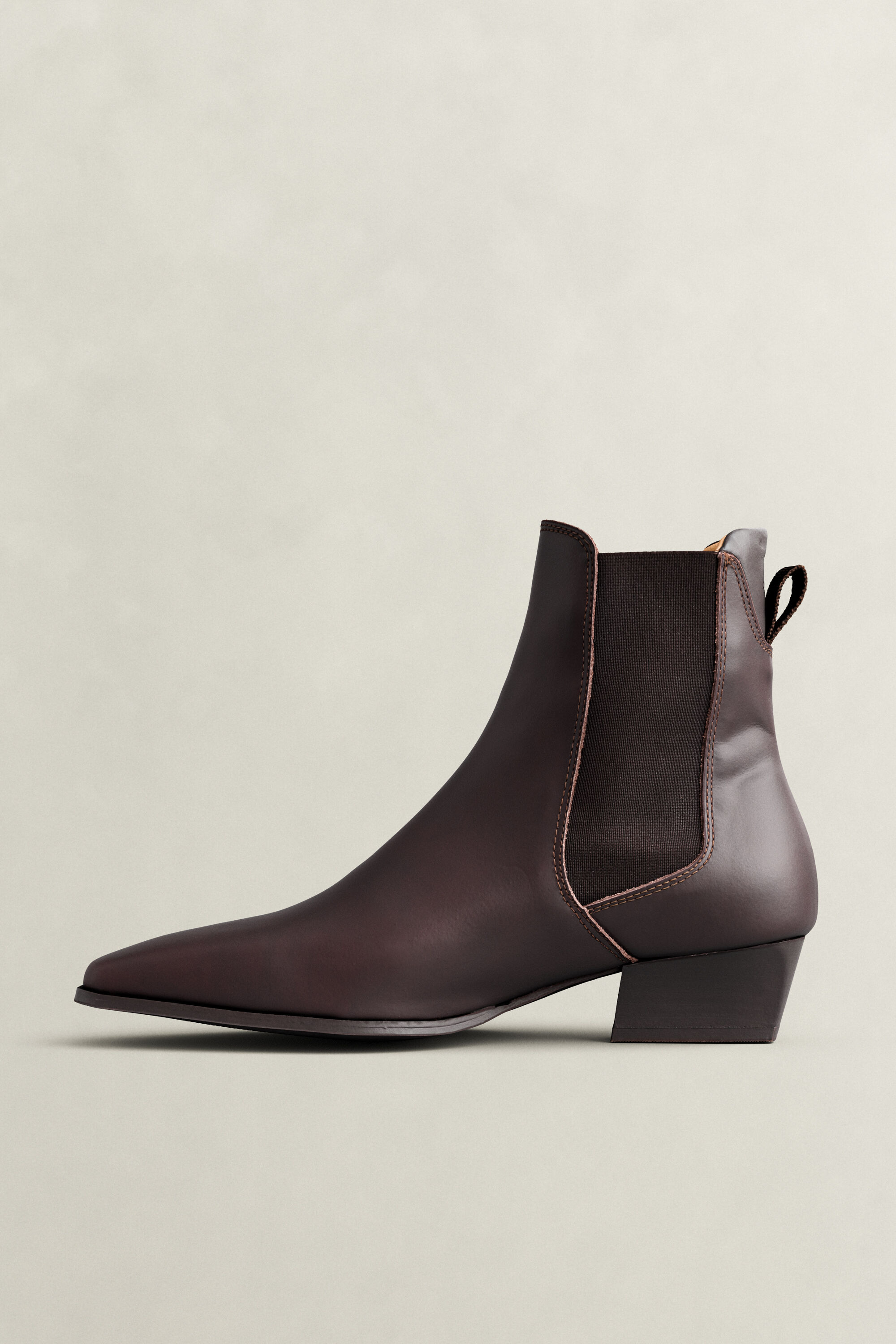 Stivaletti Bassotte in stile Chelsea in pelle