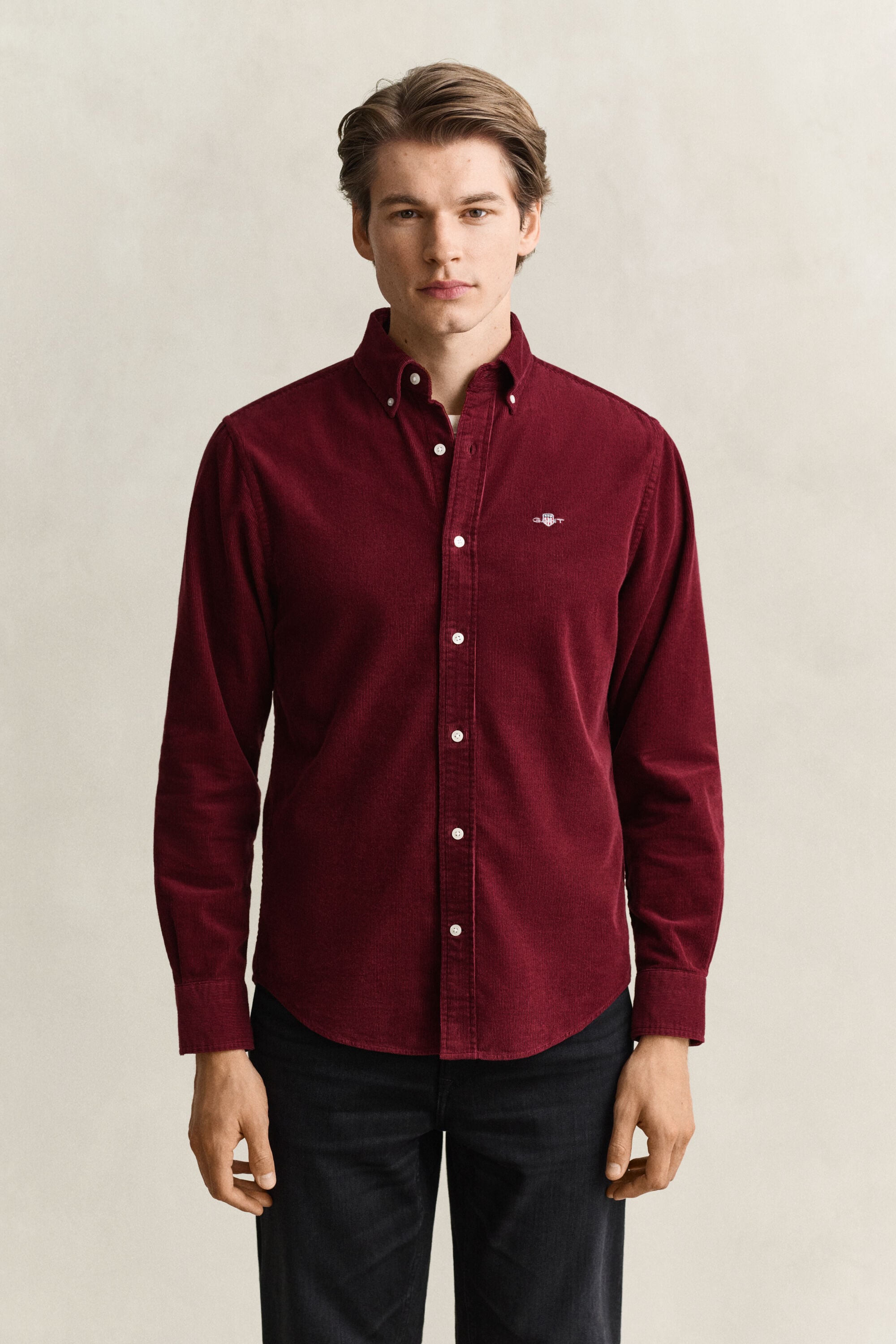 Camicia in velluto a coste