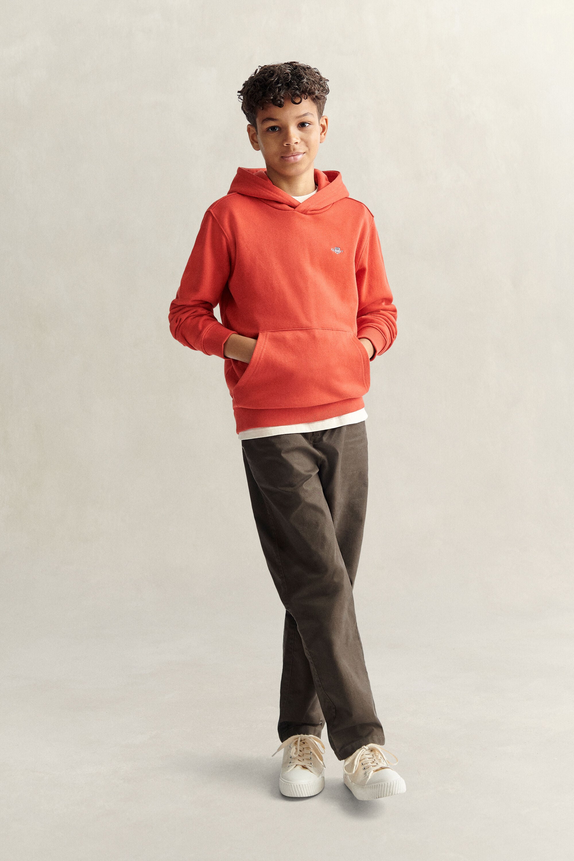 Felpa con cappuccio Shield Teens