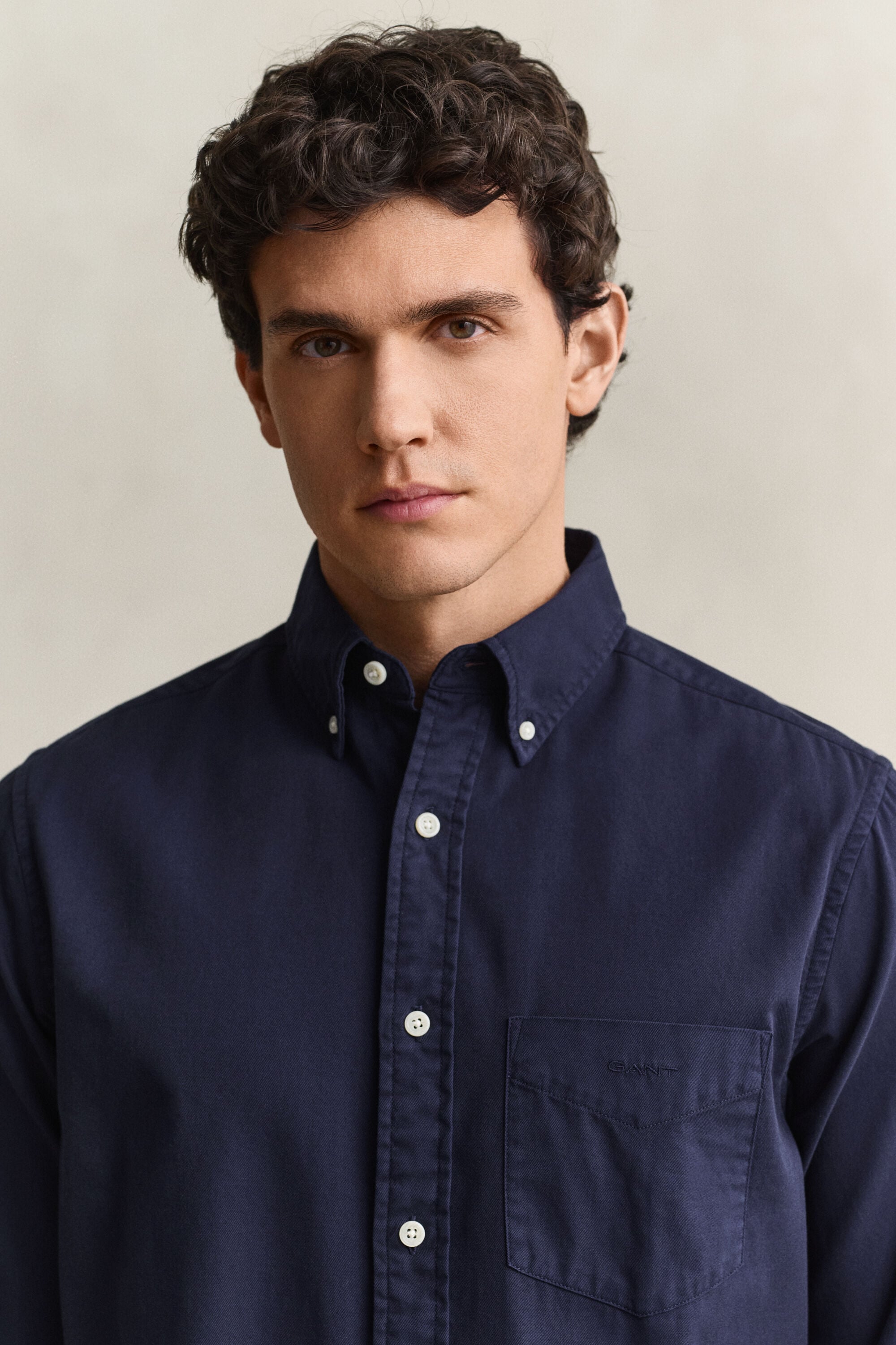 Camicia in twill regular fit