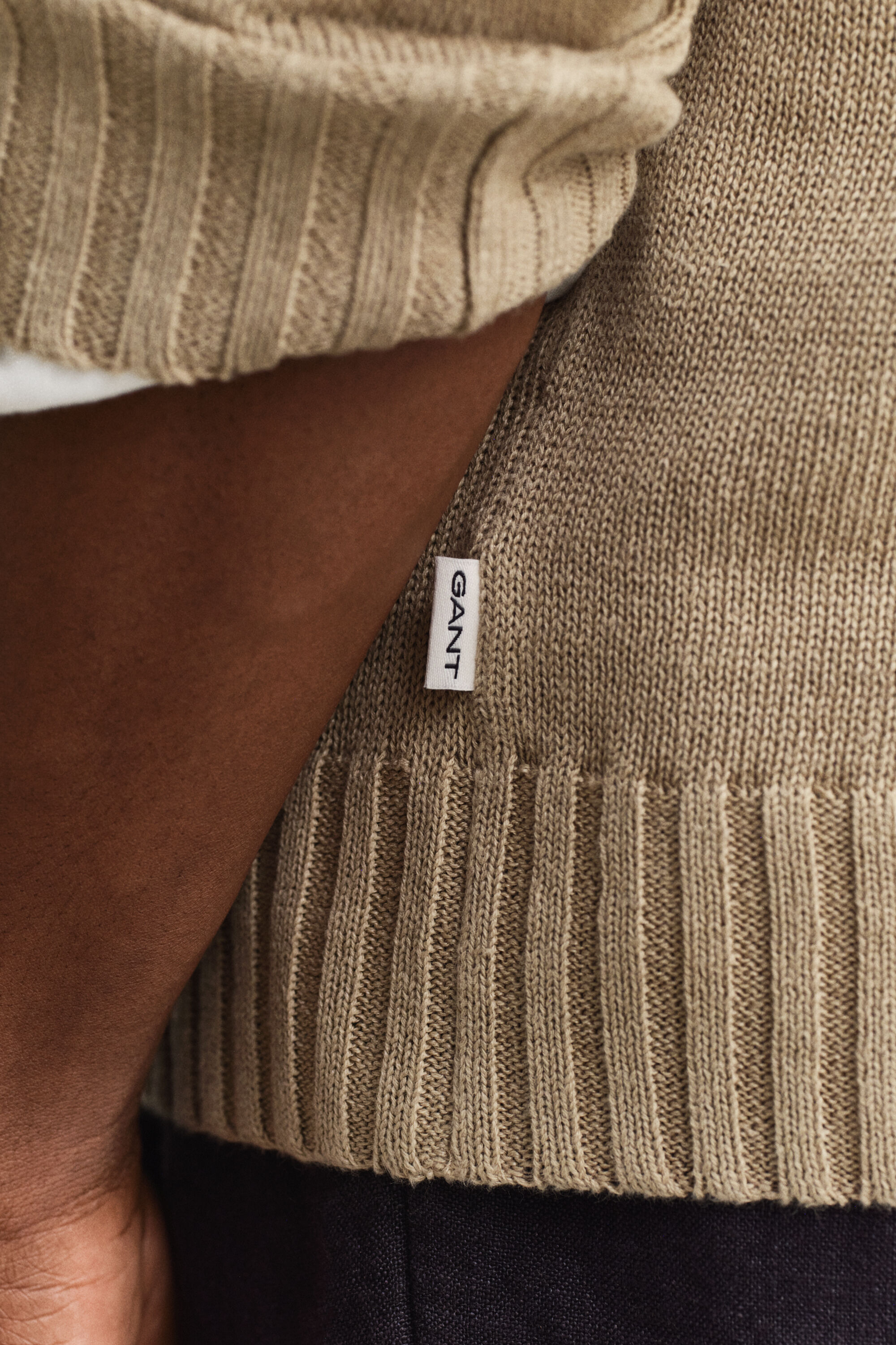 Maglia in misto lino