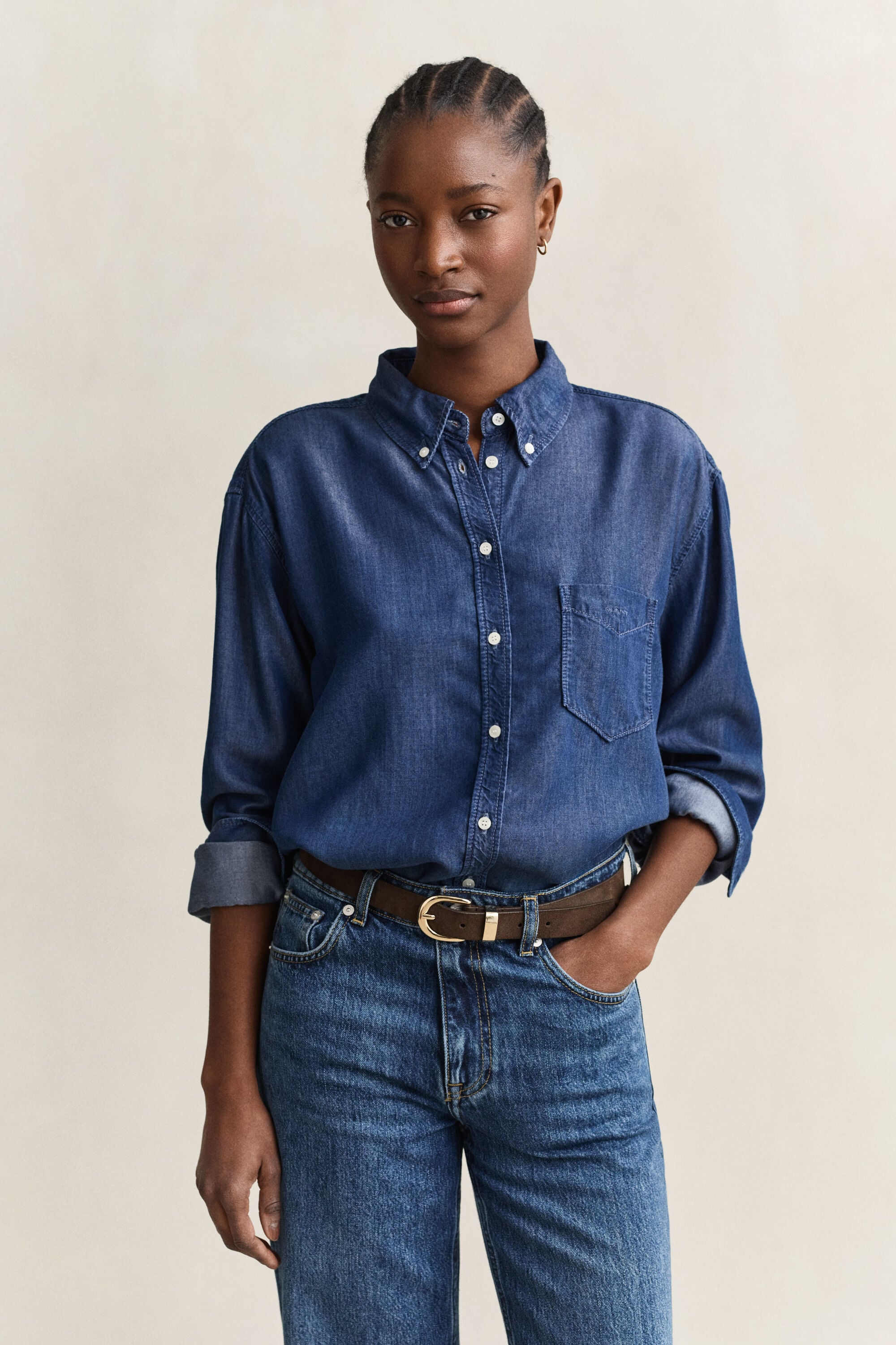 Camicia Indigo