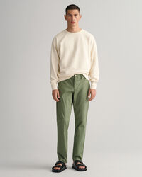 Pantaloni chino Hallden Sunfaded slim fit