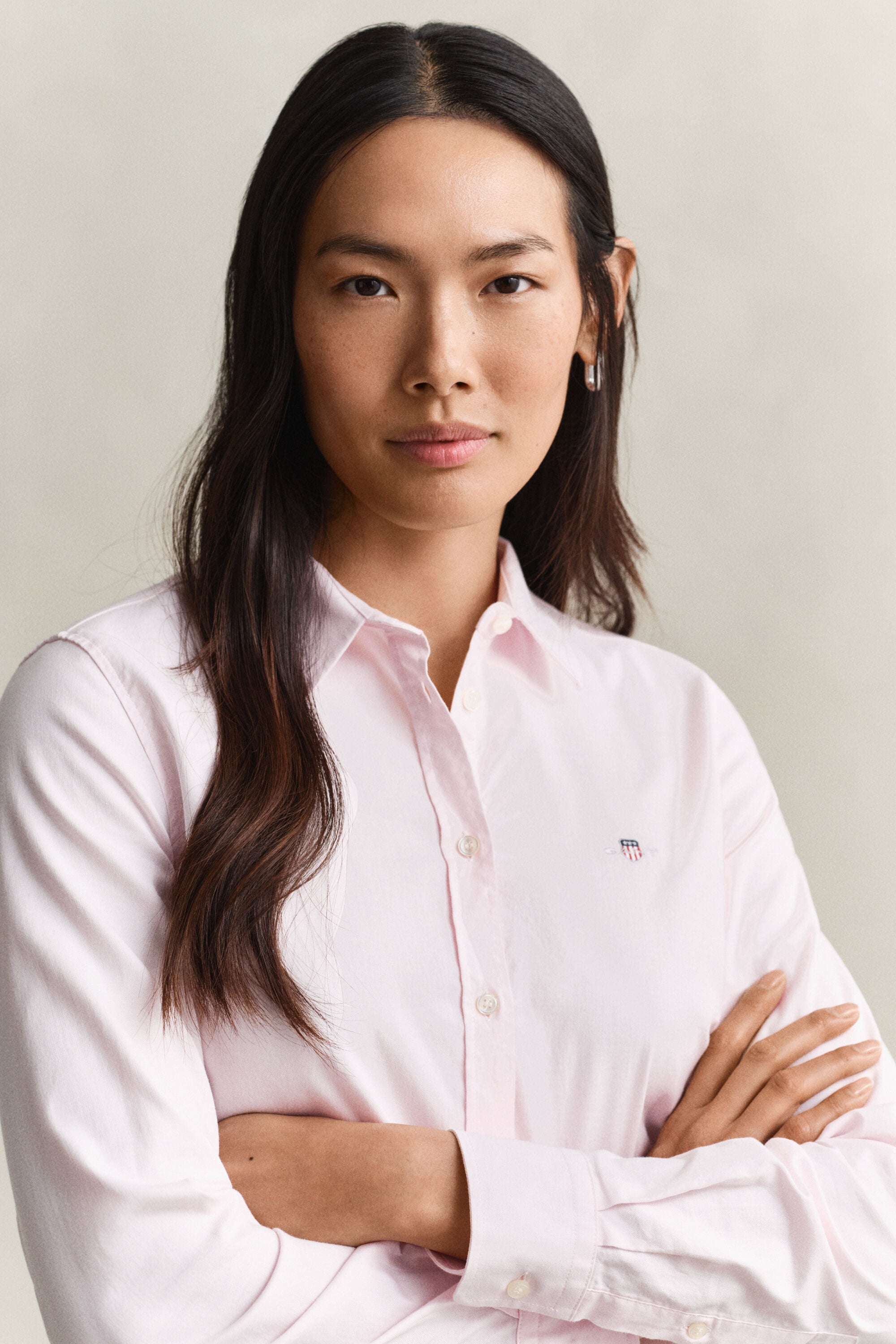 Camicia Oxford elasticizzata