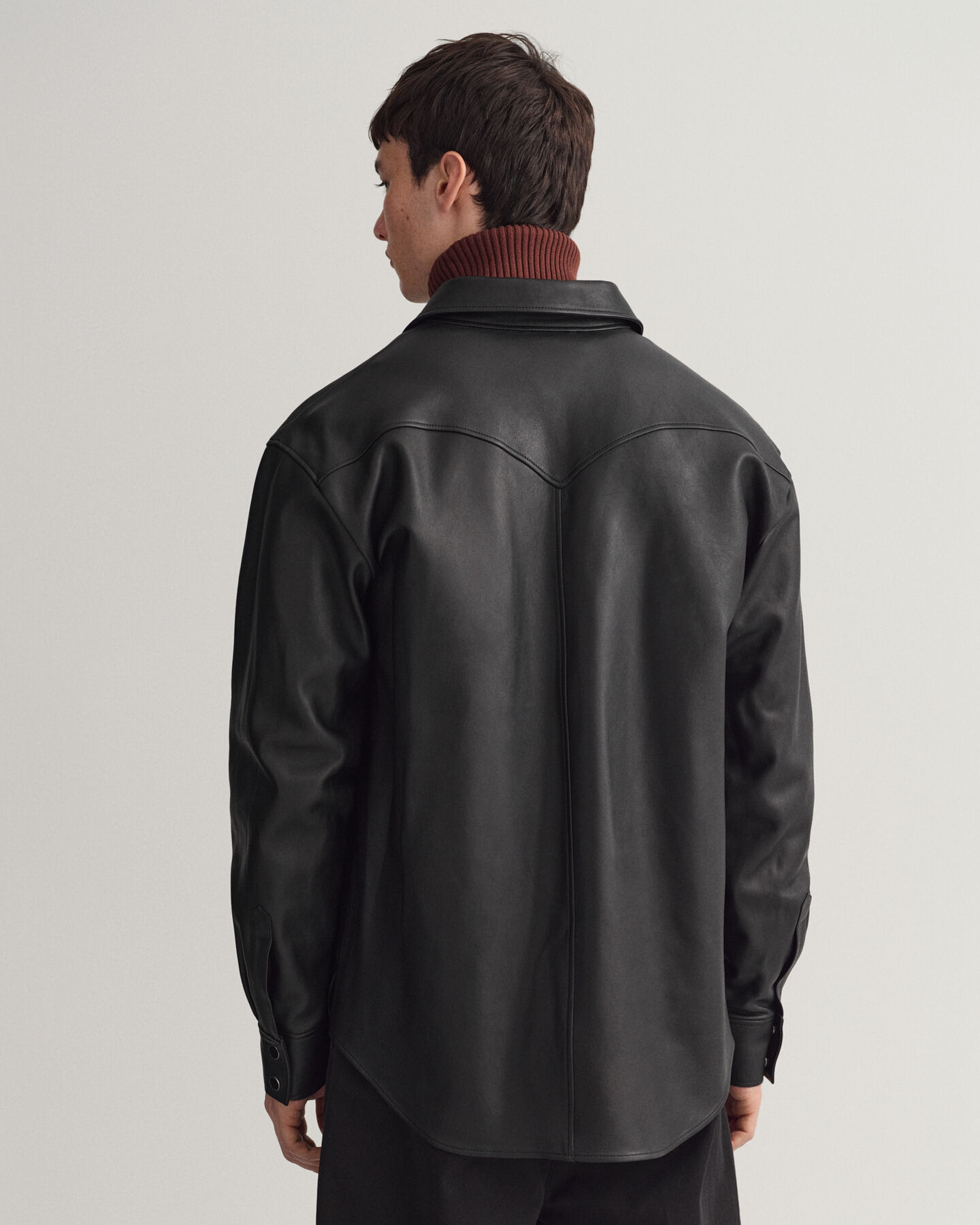 Camicia di pelle Rodeo relaxed fit