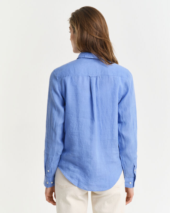 Camicia di lino regular fit