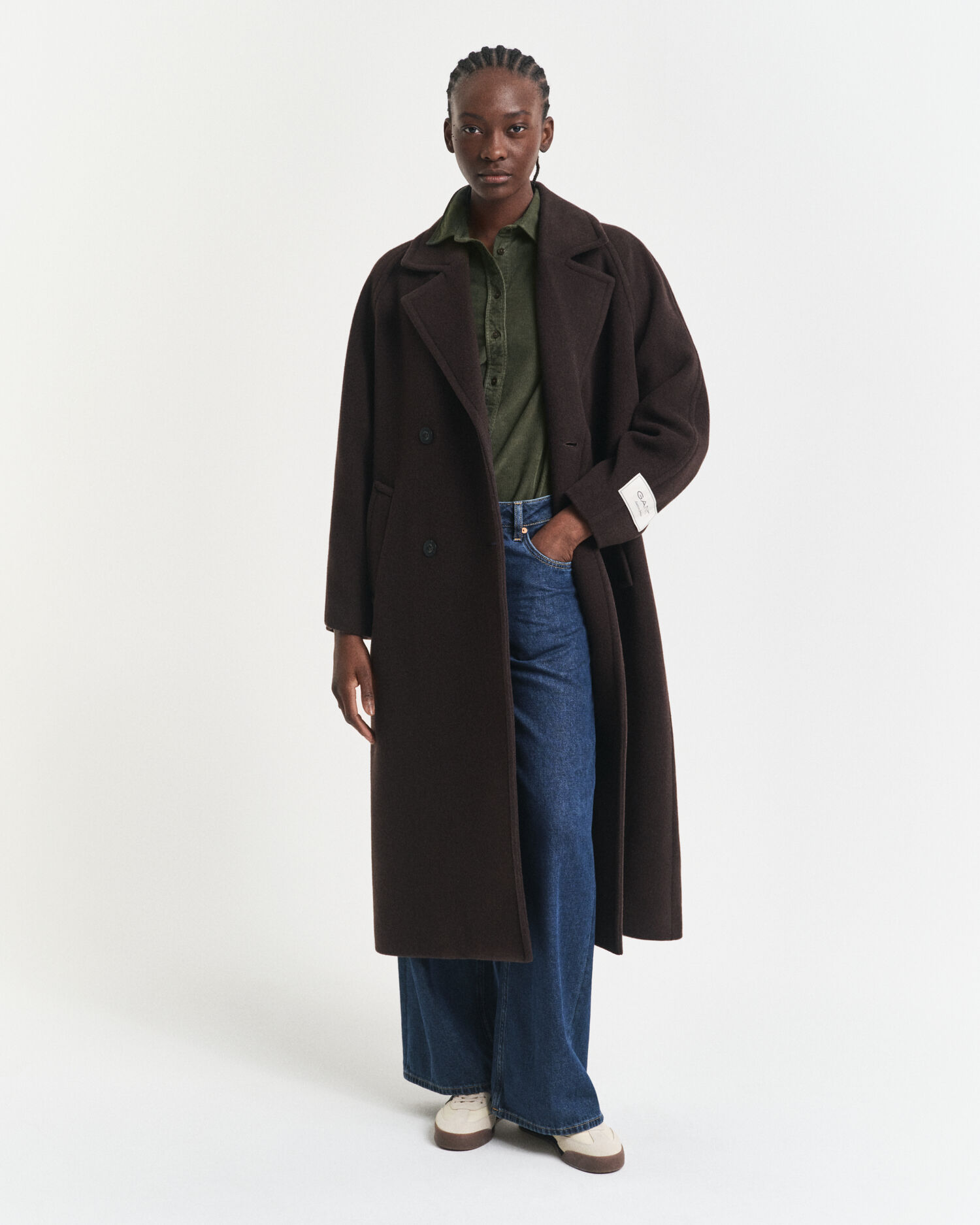 Camicia in velluto a coste regular fit