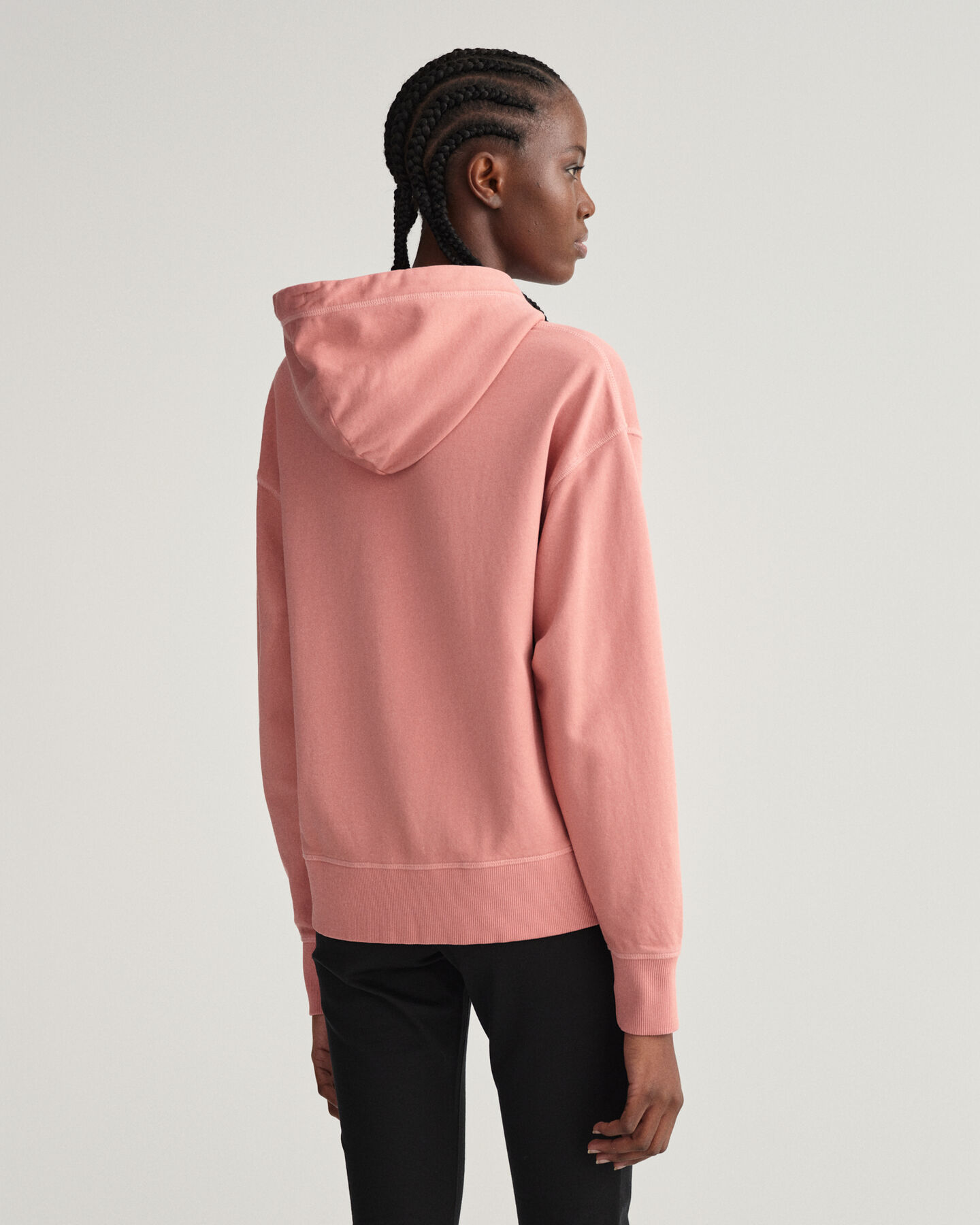 Felpa Quadrat Logo con cappuccio