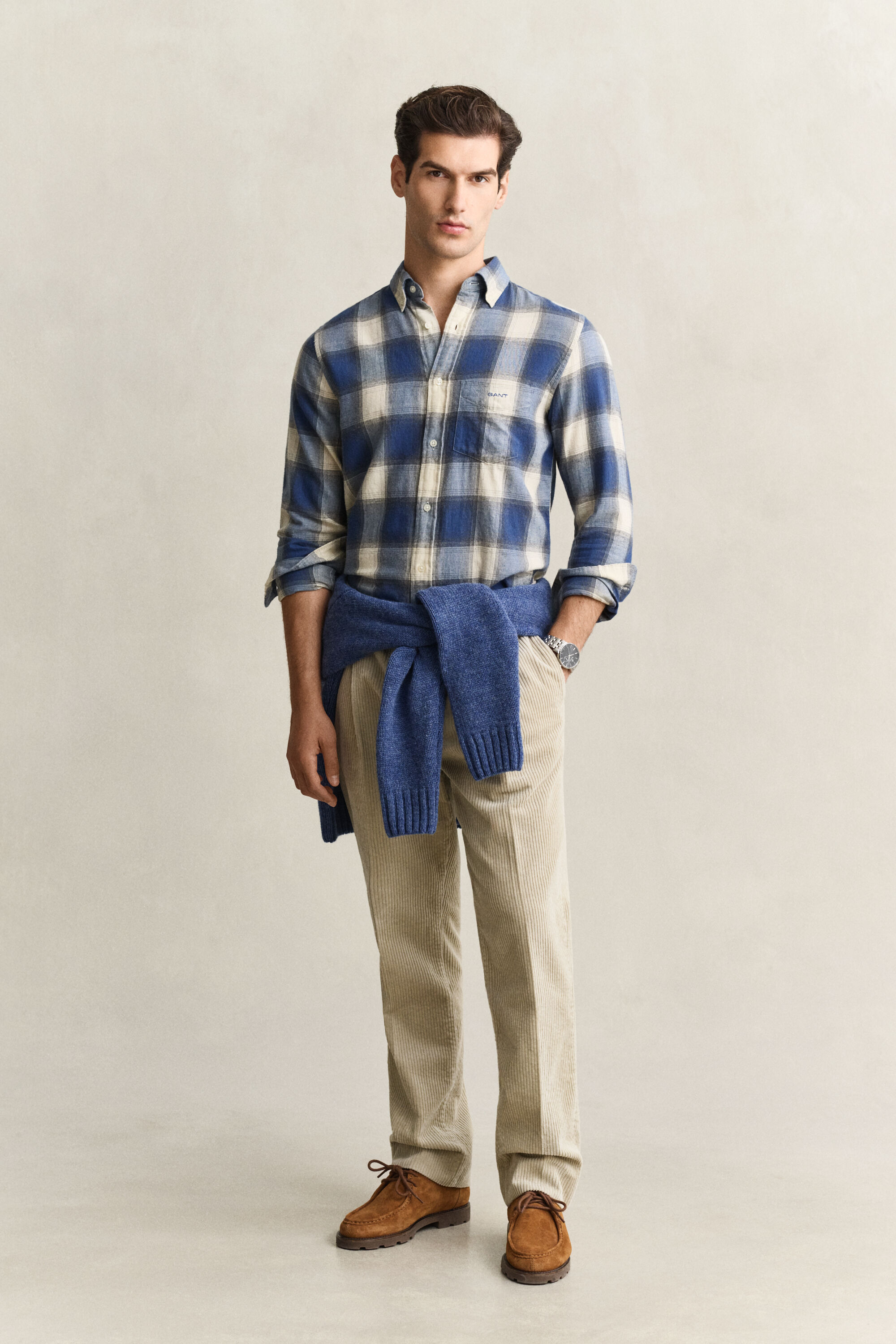 Camicia in flanella a quadri Windblown