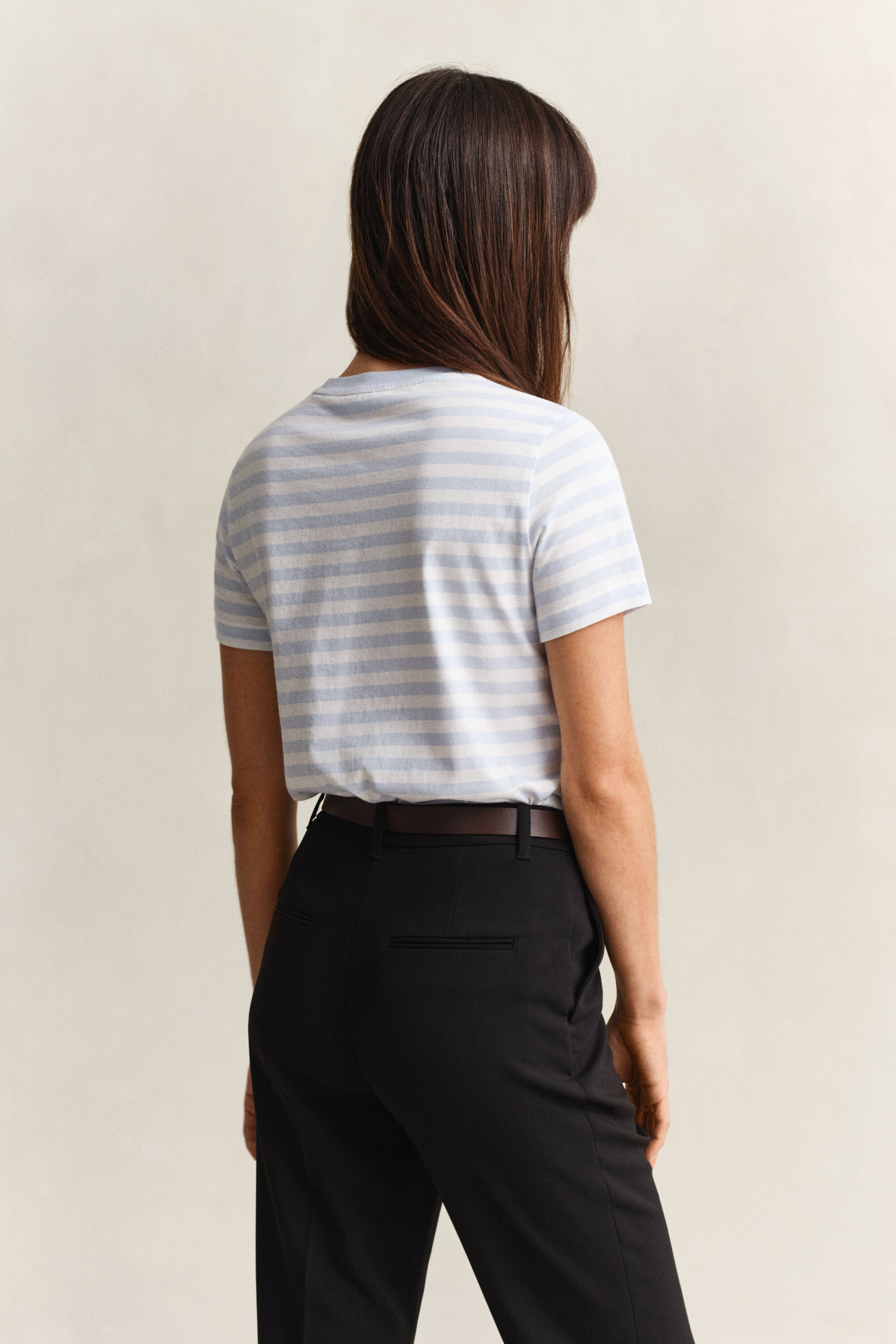 T-shirt Shield a righe