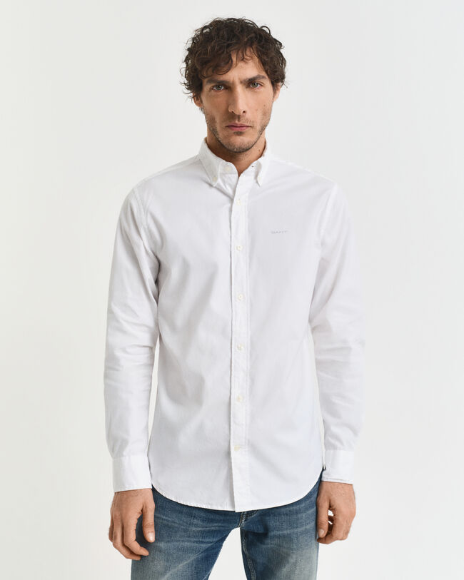 Camicia Oxford pinpoint regular fit