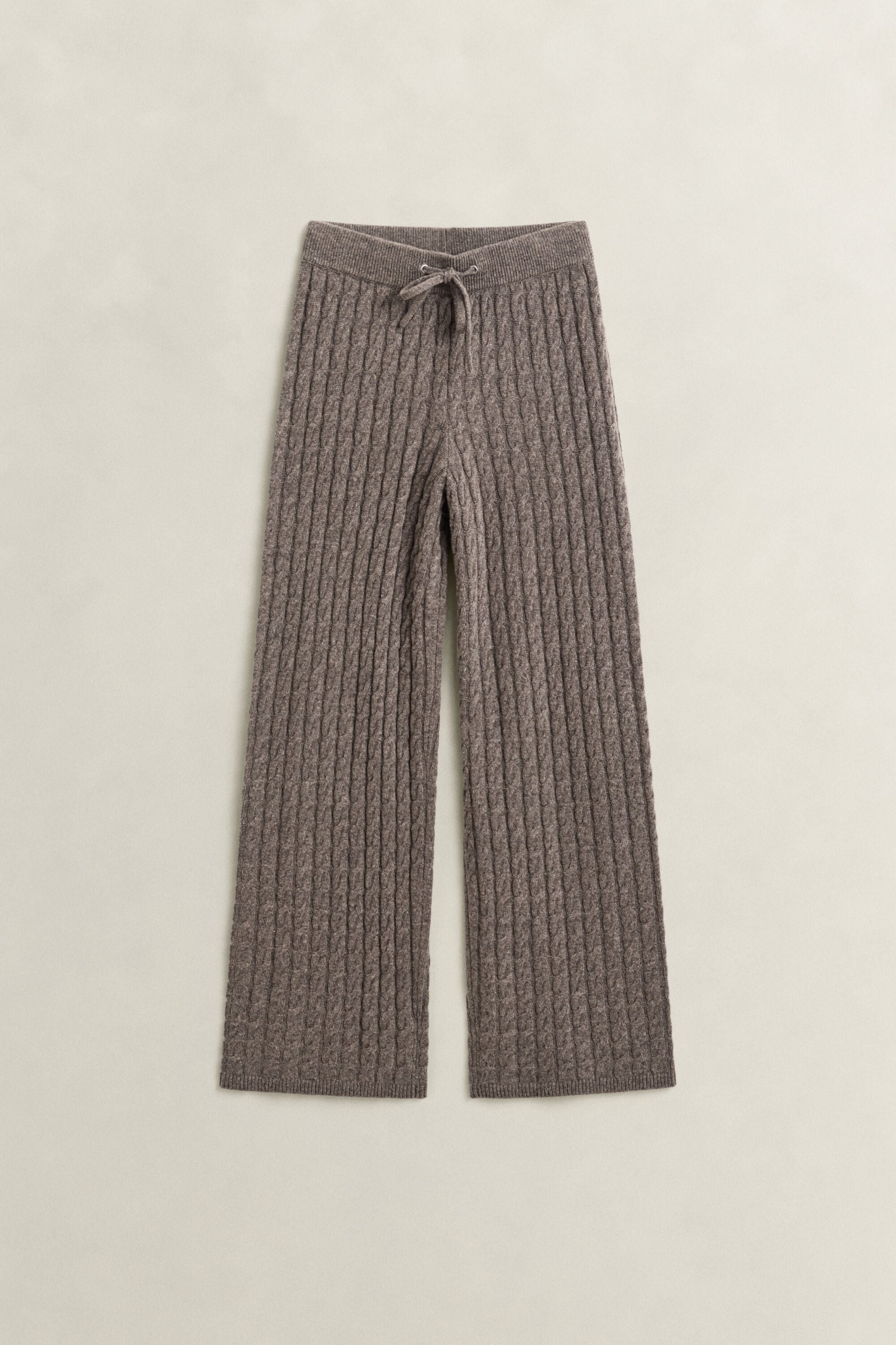 Pantaloni in lana misto cashmere