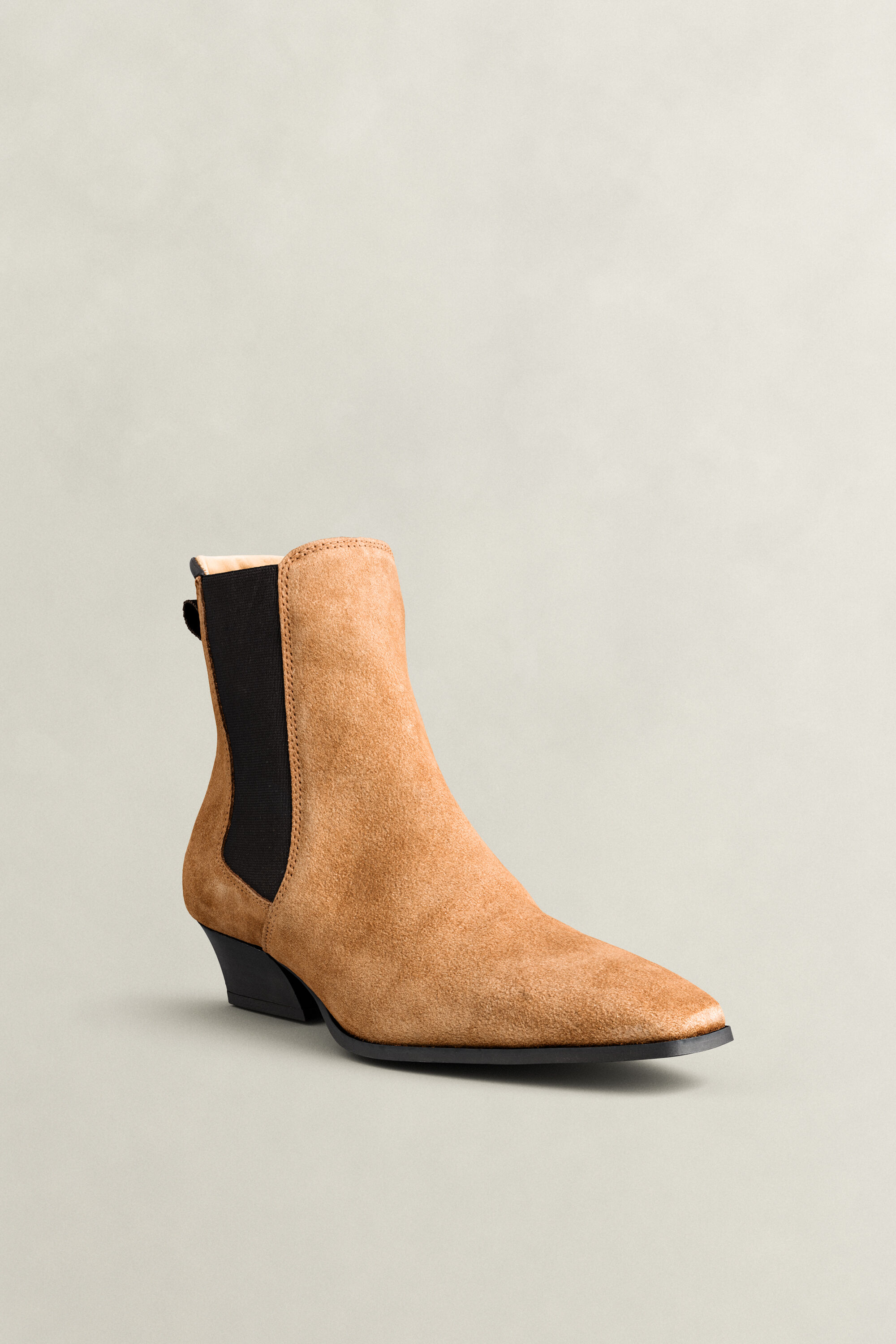 Stivaletti Bassotte in stile Chelsea in camoscio