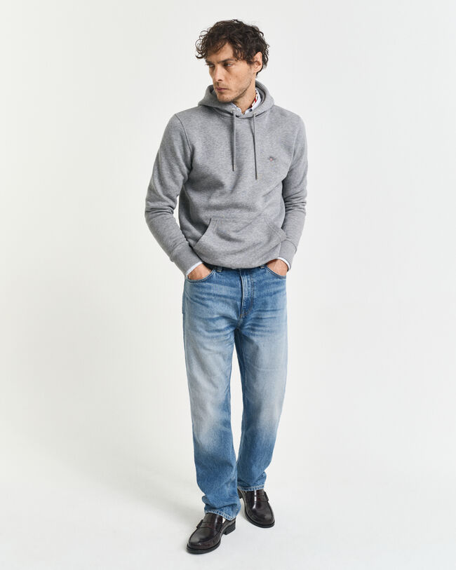 Felpa Shield con cappuccio