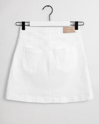 Gonna in twill con tasca applicata teen girls