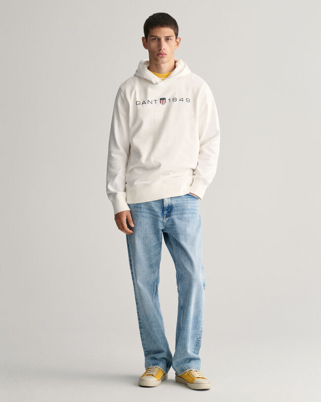 Felpa con cappuccio con stampa Graphic