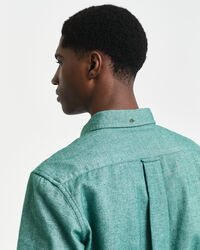 Camicia in flanella con motivo a spina di pesce regular fit