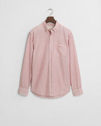 Camicia a righe testurizzata regular fit