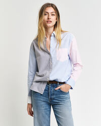 Camicia Patchwork relaxed fit
