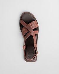 Sandali Sunlaz in pelle intrecciata