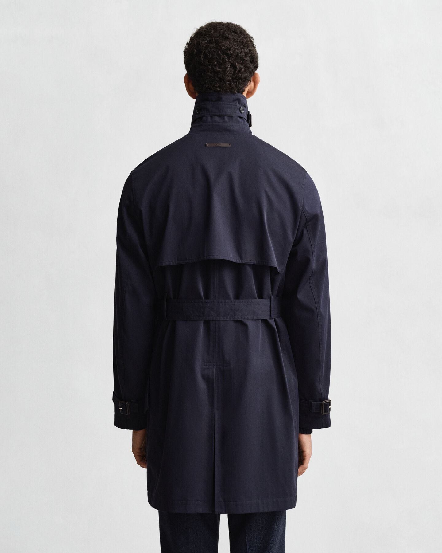 Trench in misto cotone