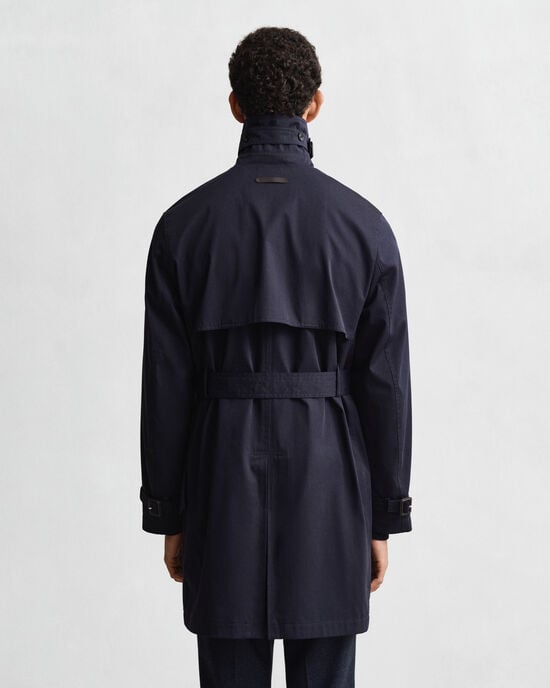 Trench in misto cotone