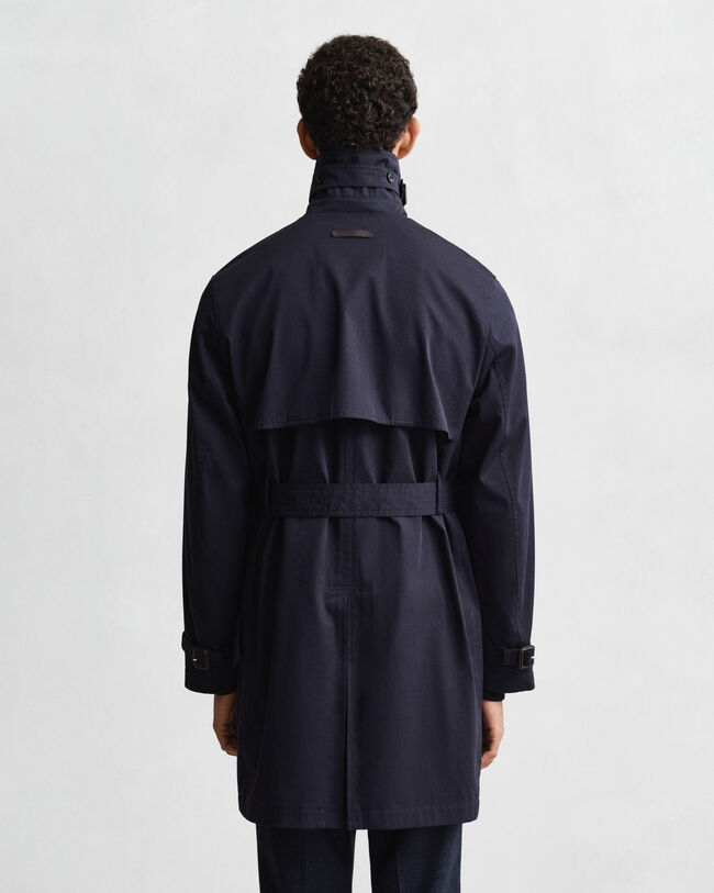 Trench in misto cotone