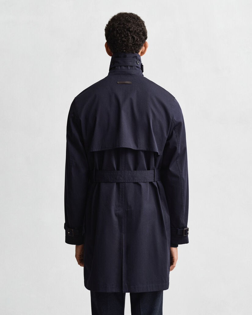 Trench in misto cotone