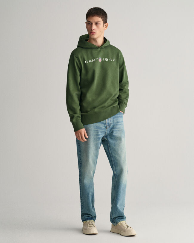 Felpa con cappuccio con stampa Graphic