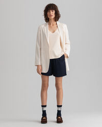 T-shirt con maniche corte-lunghe e spacchetti