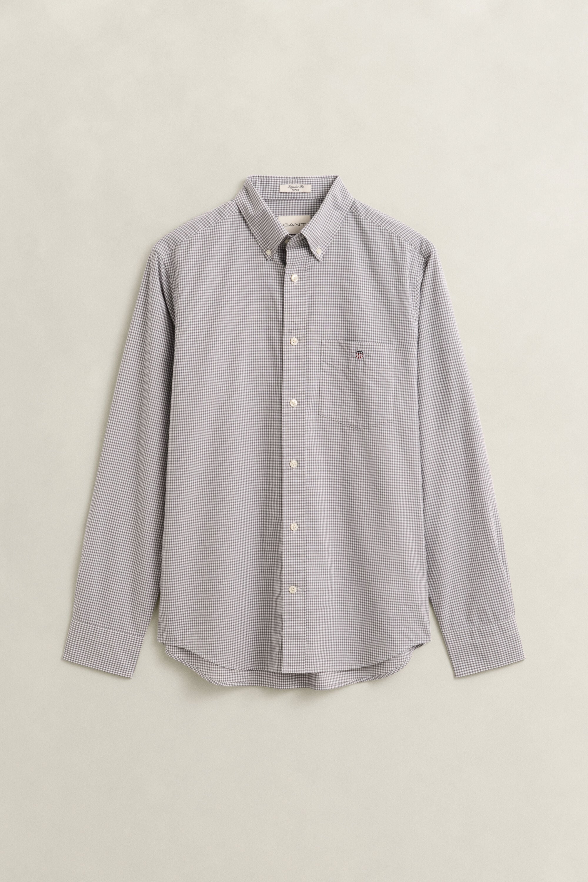 Camicia classica in popeline percalle
