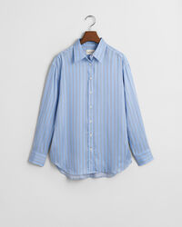 Camicia fluida a righe relaxed fit
