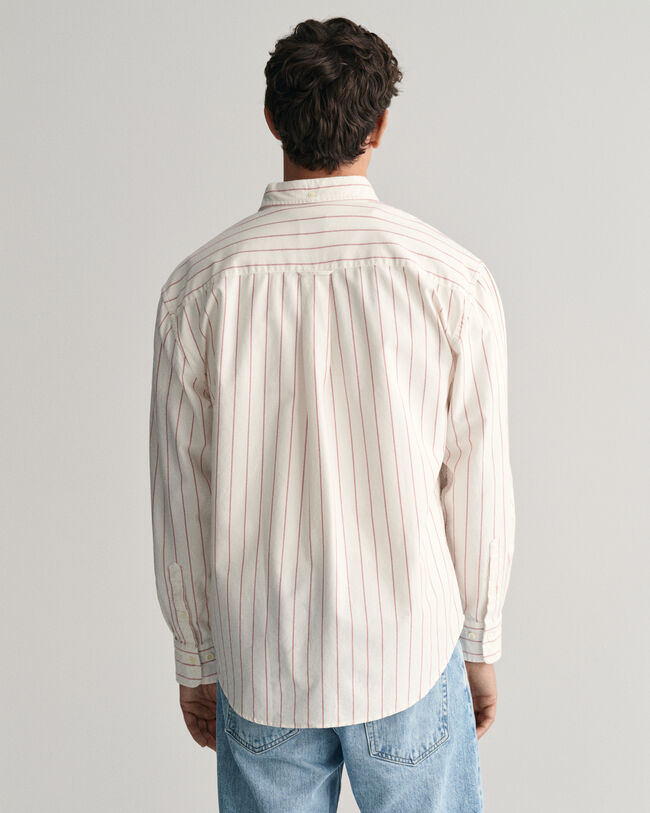 Camicia Oxford a righe Heritage relaxed fit