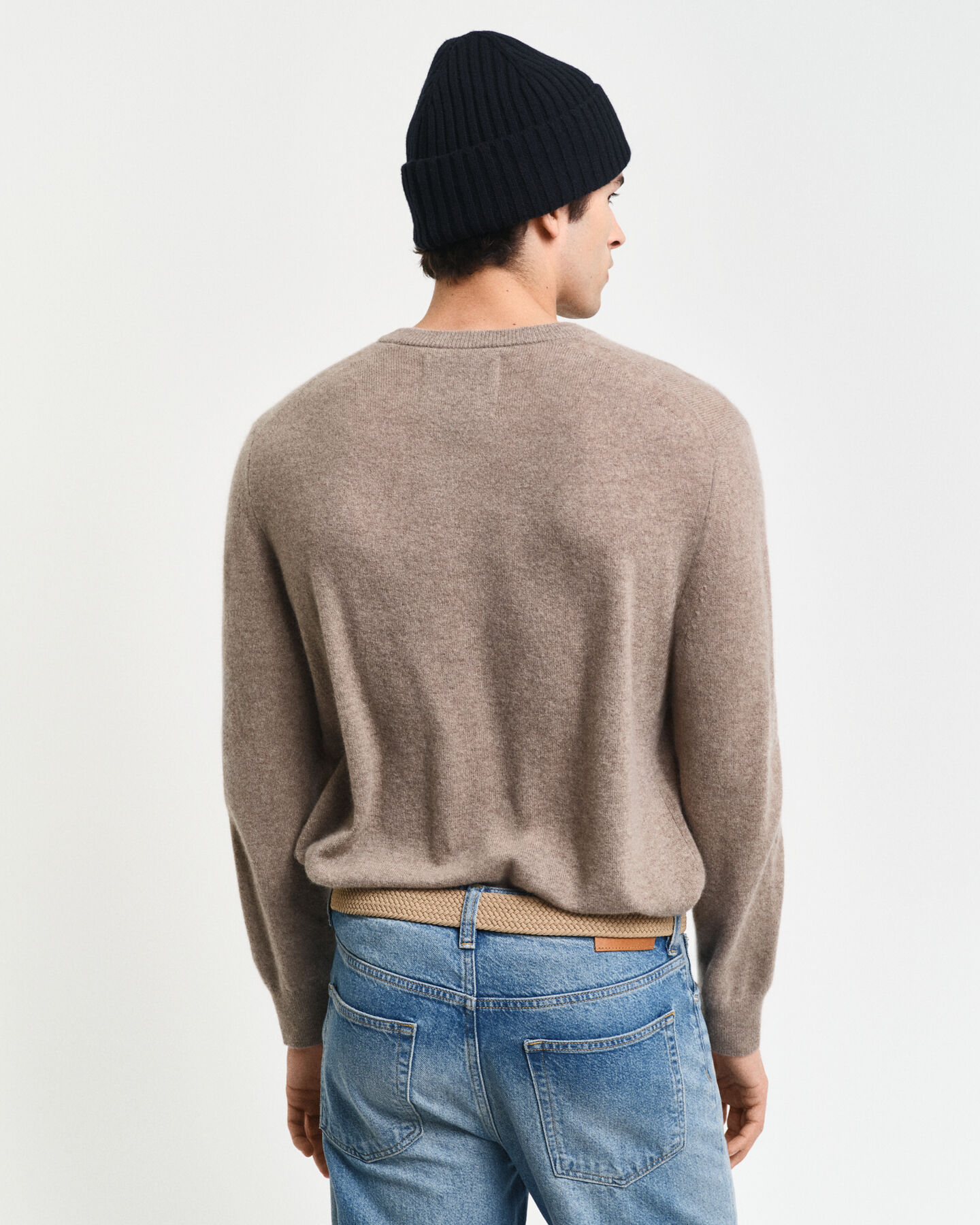Maglia girocollo in cashmere