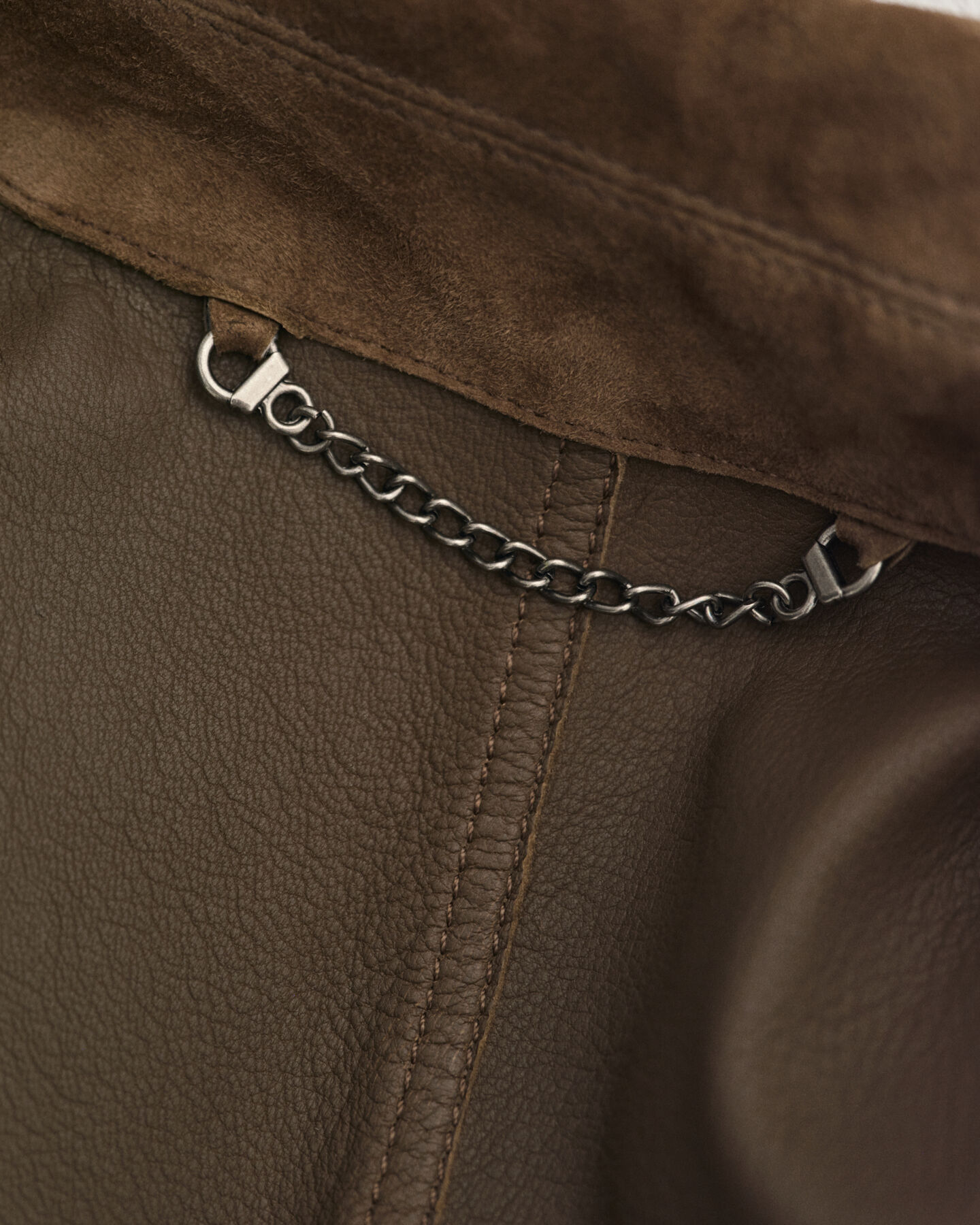 Giacca Flight in camoscio