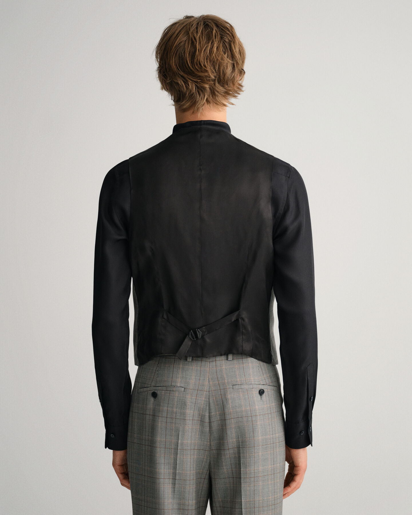 Gilet da abito a quadri Glen Check