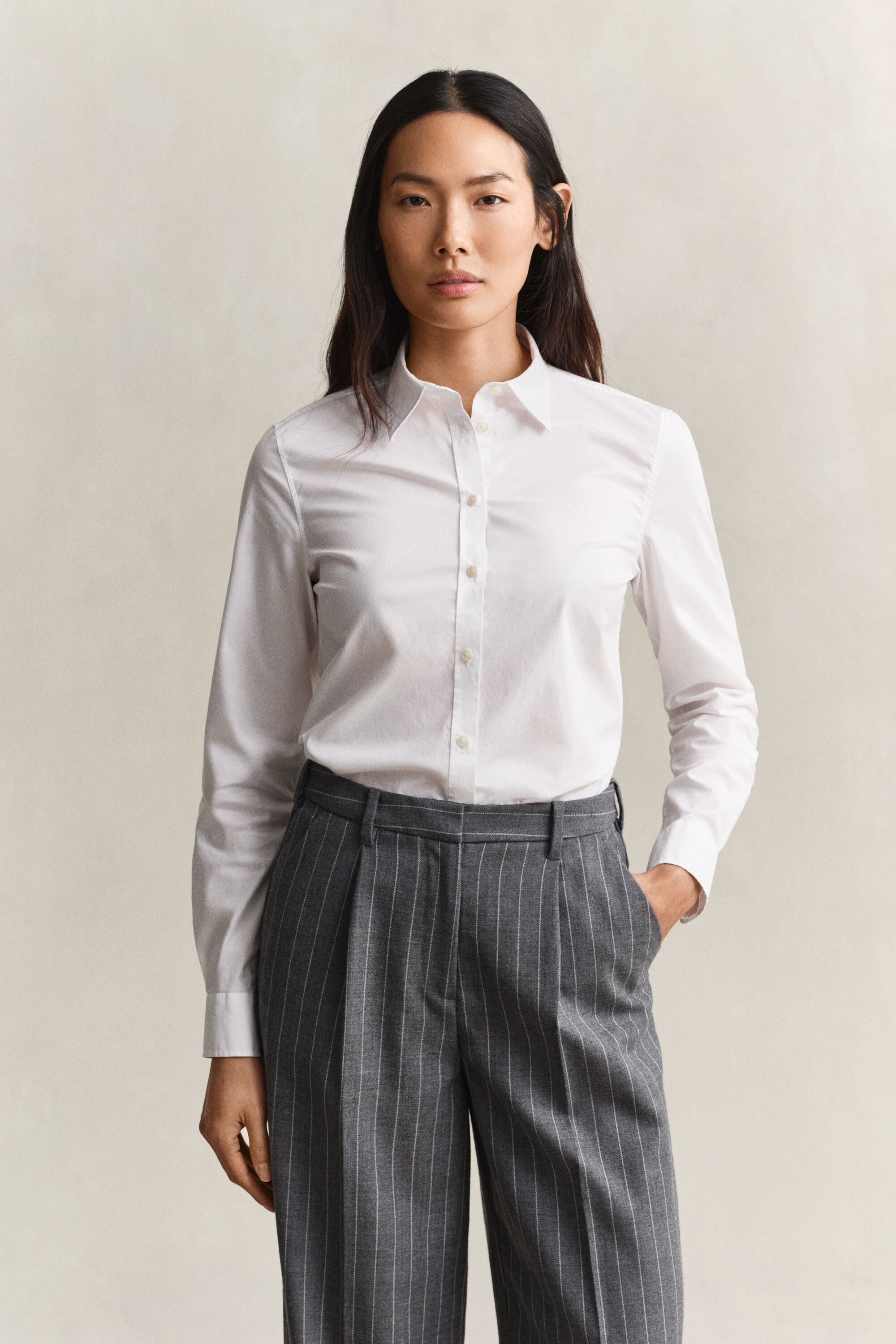 Camicia in popeline