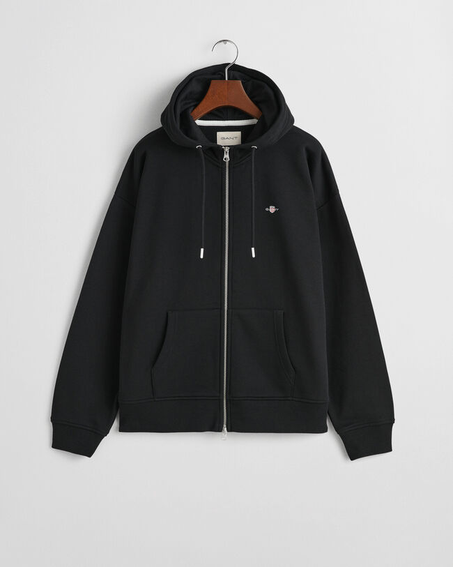 Felpa con cappuccio Shield con zip