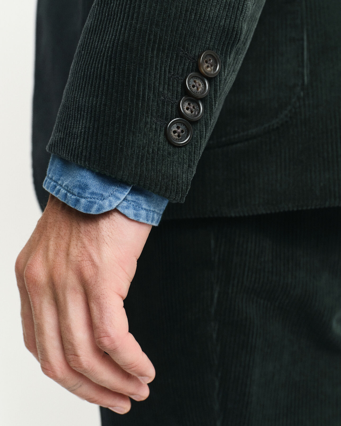 Giacca per abito in velluto a coste slim fit