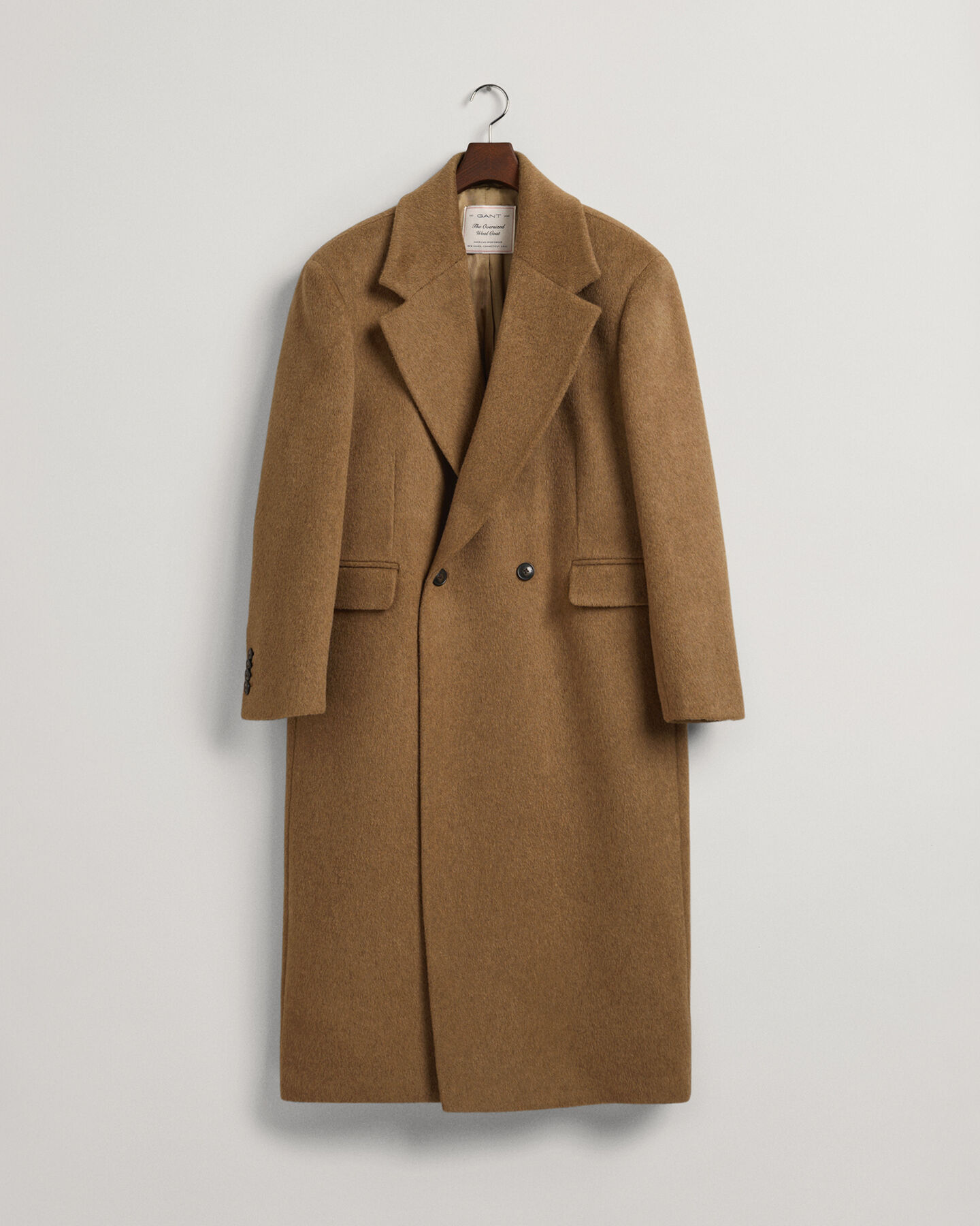 Cappotto in lana oversize